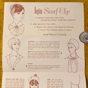 Scarf clip 1967